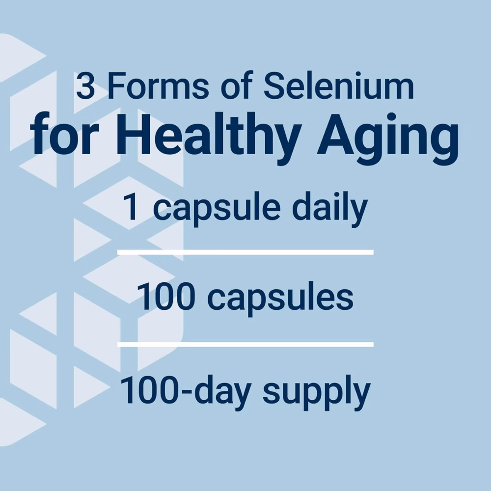 Life Extension Super Selenium Complex 200 mcg 100 Vegetarian Capsules 4