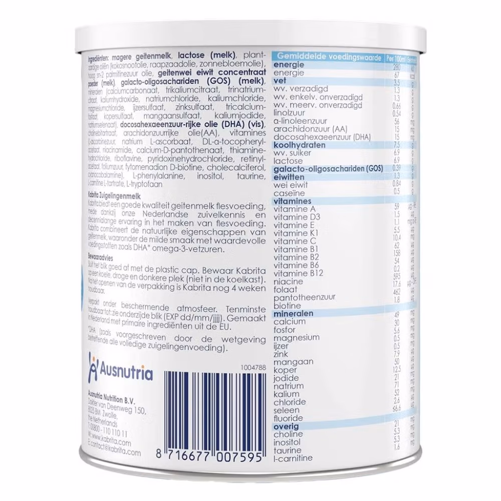Kabrita  goat milk stage 1 infant milk formula 400 Gm 2