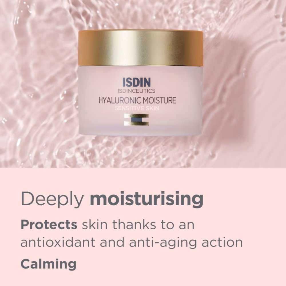 ISDIN Isdinceutics Hyaluronic Moisture Sensitive Skin Cream 50g 3