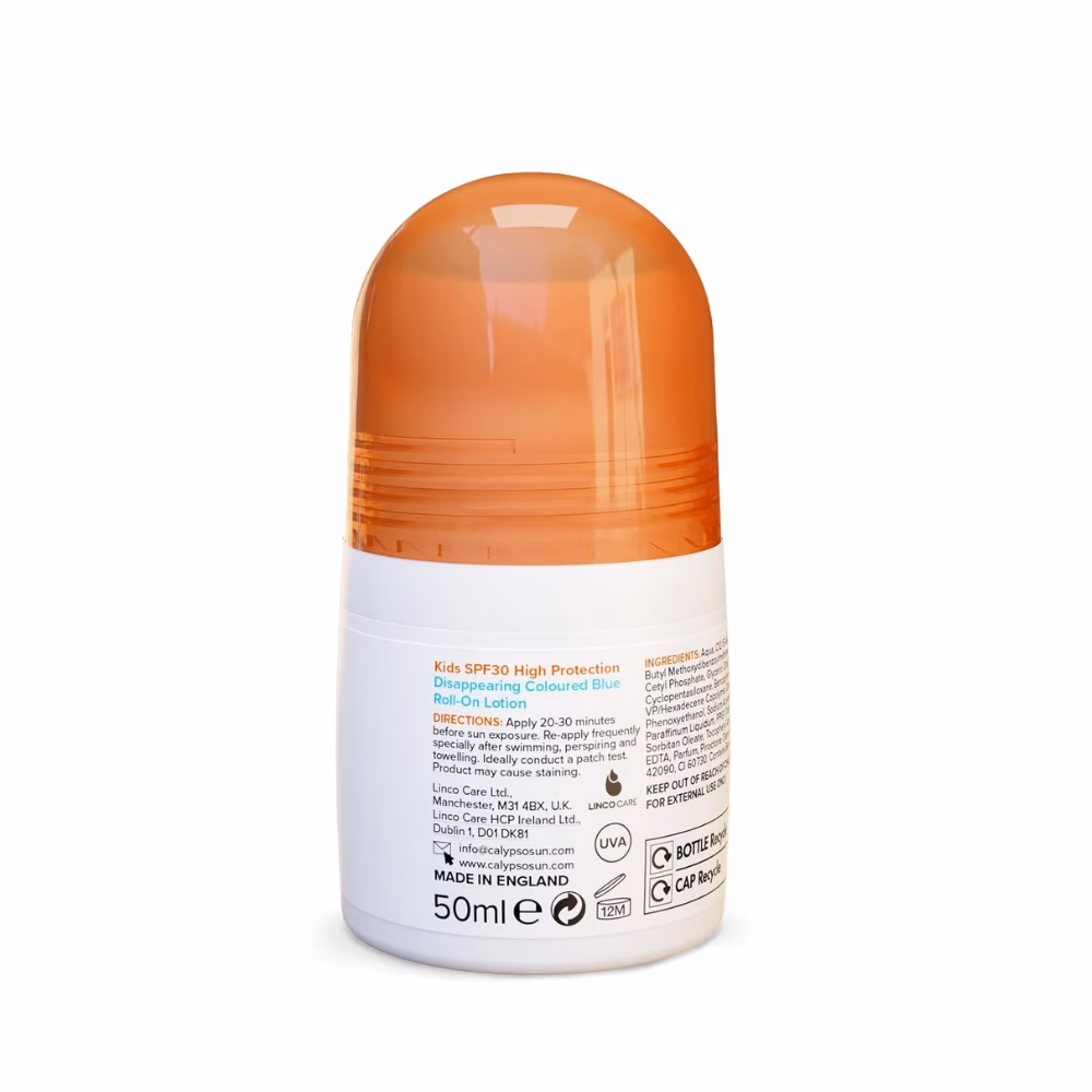 Calypso Kids Coloured Sun Lotion Roll-On 50ml 4