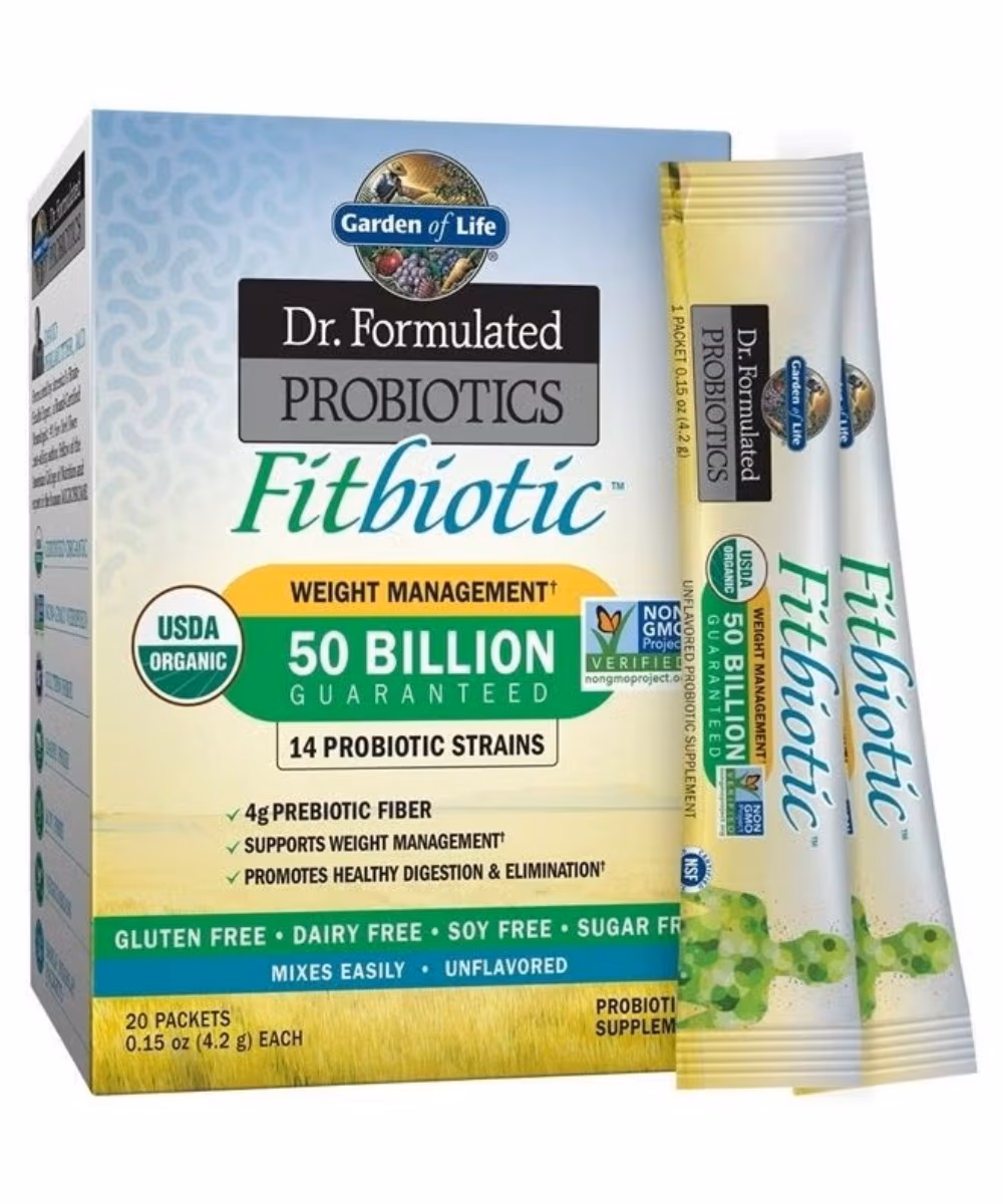 Garden of Life Dr. Formulated Fitbiotic 50 Billion 20 Packets 2