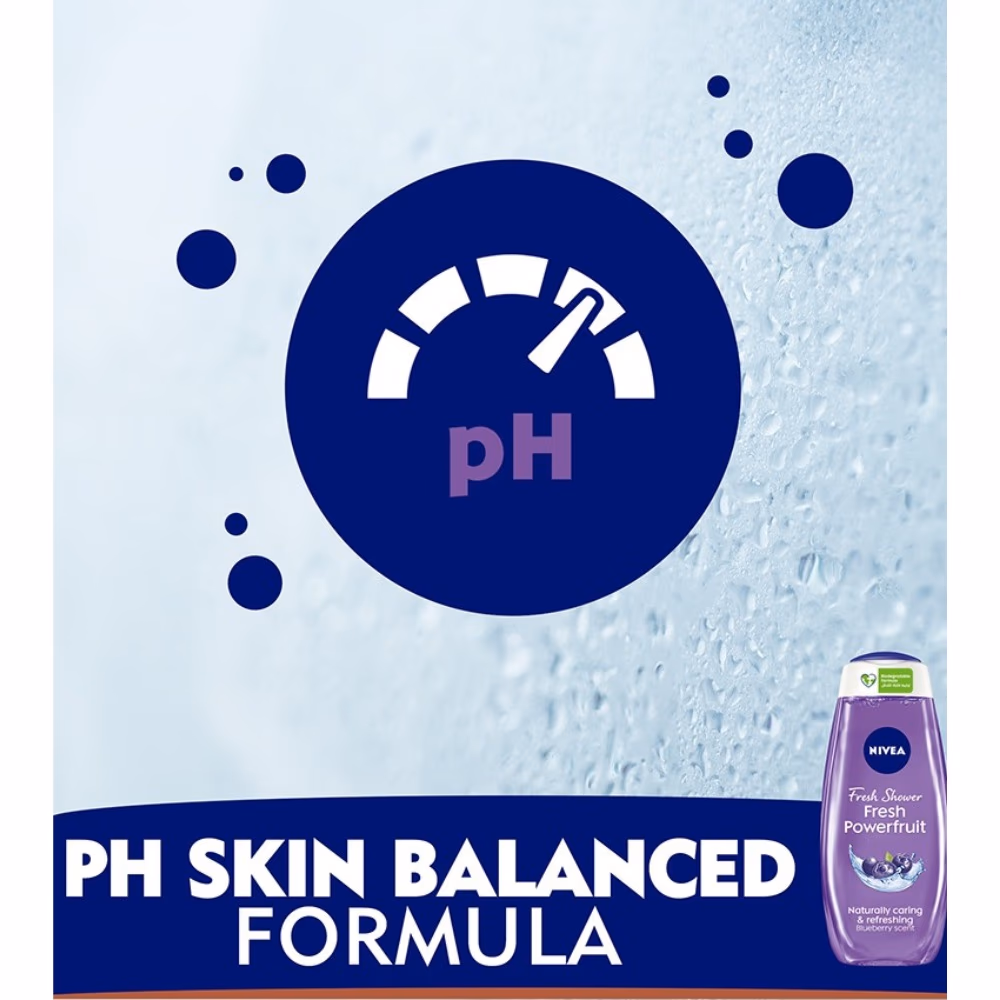 NIVEA Fresh Power Fruit Shower Gel 500ml  5