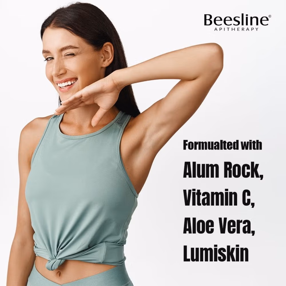 Beesline Radiant Bright Underarm Serum Fragrance Free 150ml 2