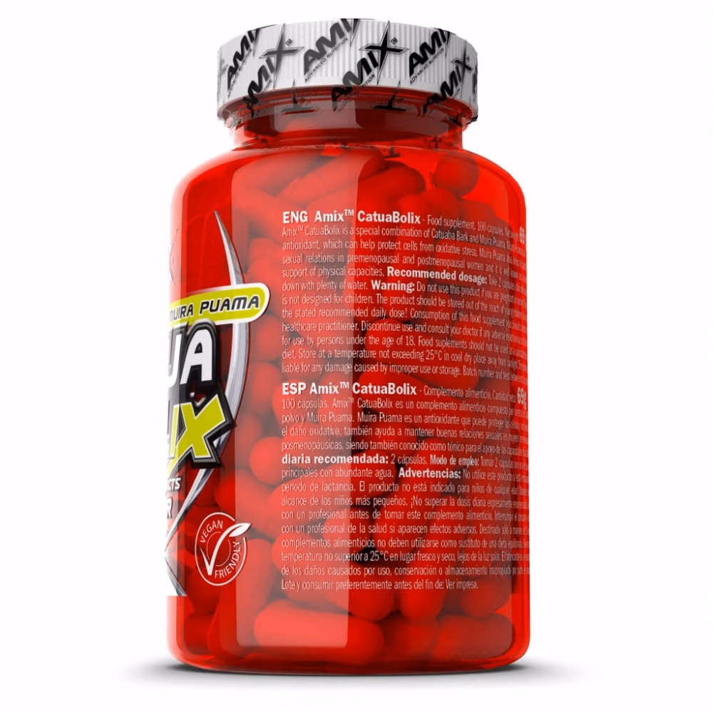 Amix Catuaba Bolix Booster 100 Vegan Capsules 2