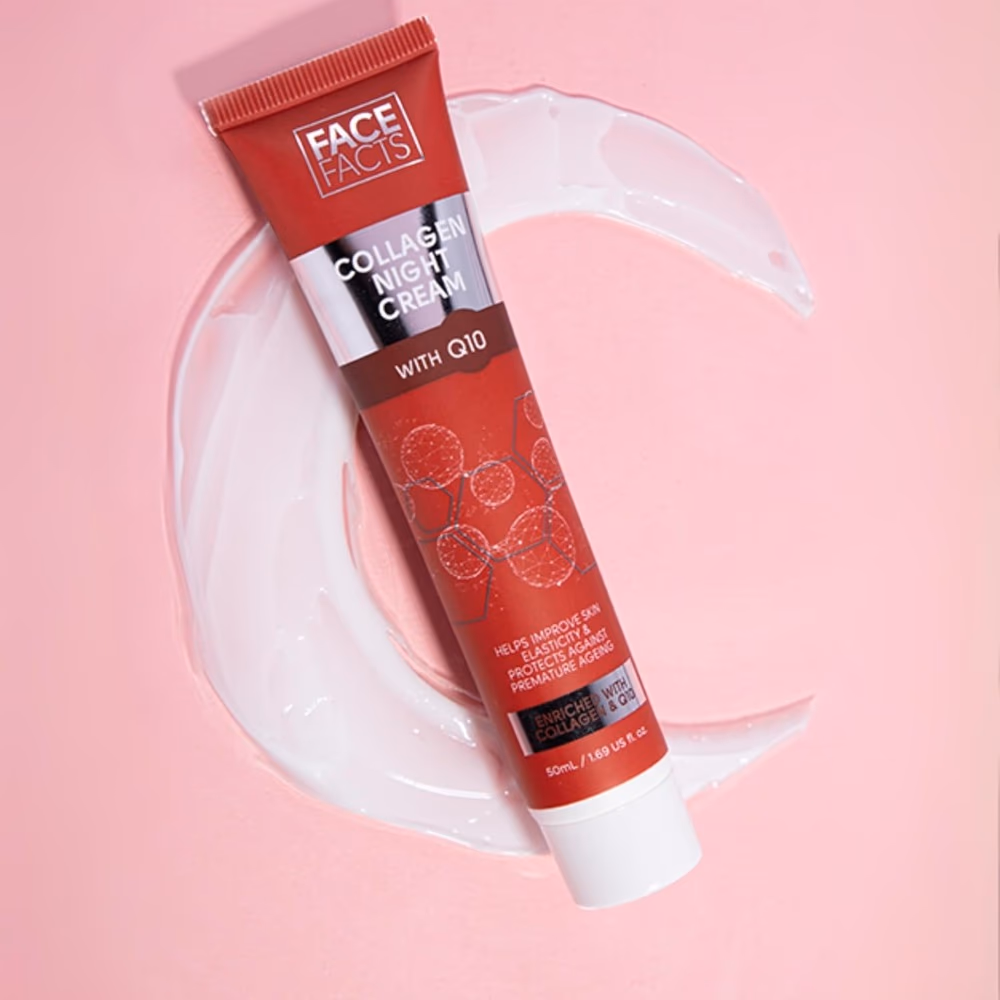 Face Facts Collagen with Q10 Night Cream 50ml 2