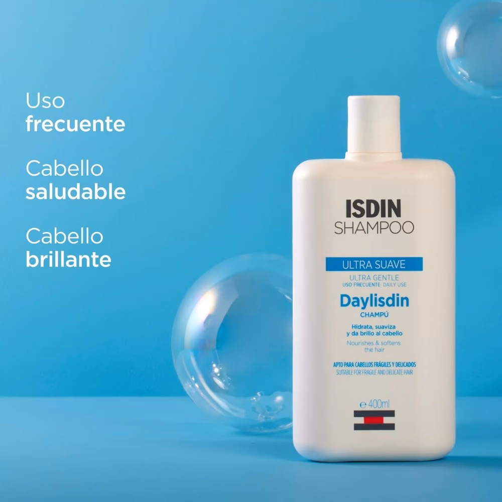 ISDIN Shampoo Ultrasuave Daylisdin 400ml 5