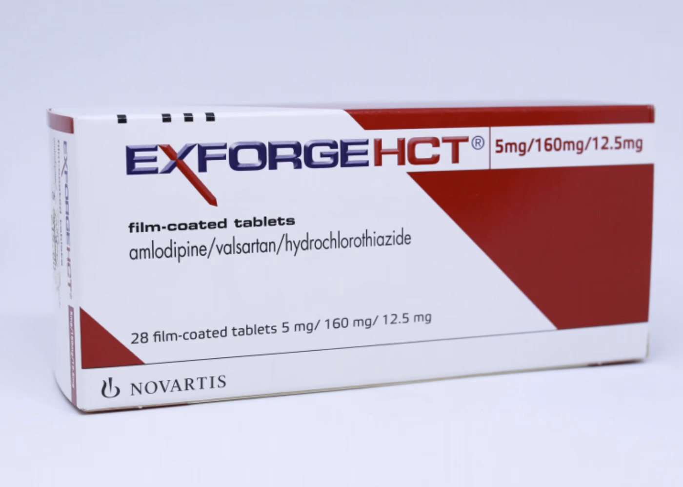 Exforge HCT 5mg/160mg/12.5mg Tablet | Pack of 28 5