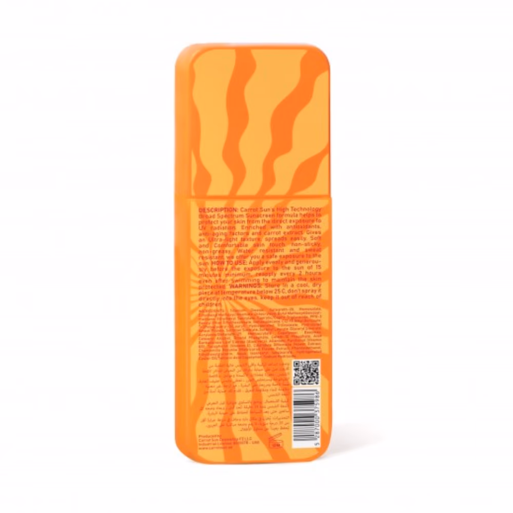 Carrotsun Anti Aging SPF30 Face & Body Milk 130ml 2