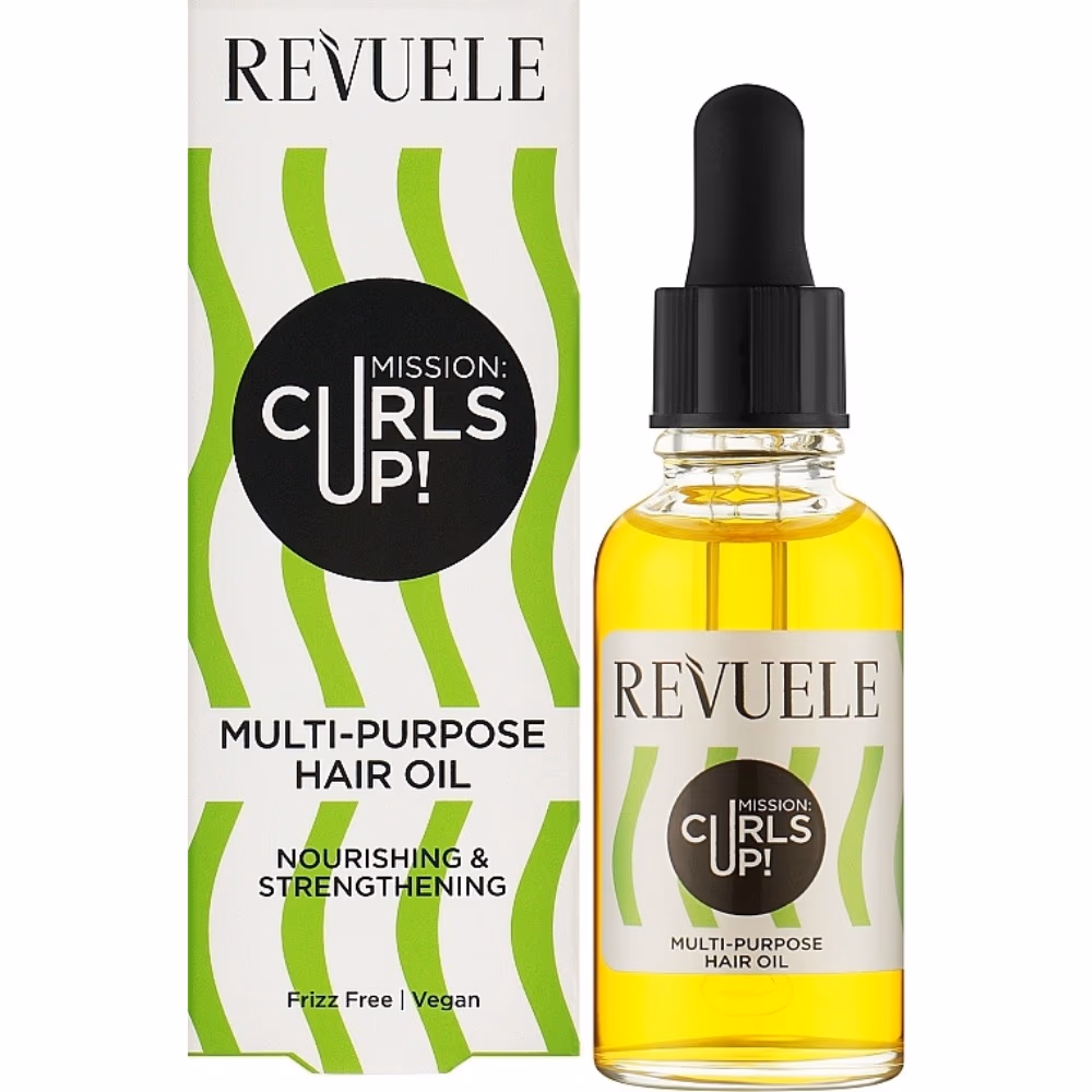 Revuele Curls Up Multi Purpose Hair Oil 30Ml 2