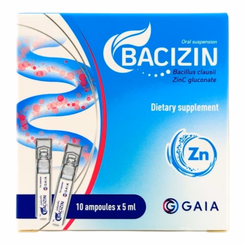 Bacizin Oral Suspension 10x5ml 3