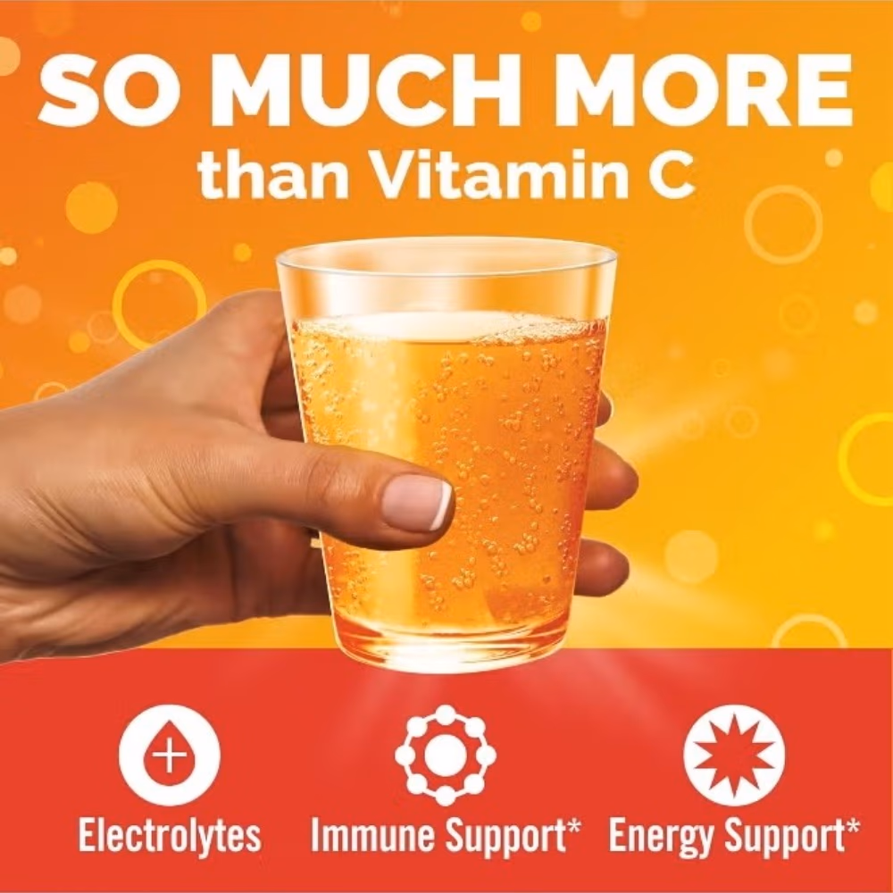 Emergen-C Vitamin C 1000mg Super Orange 30 Packs 3