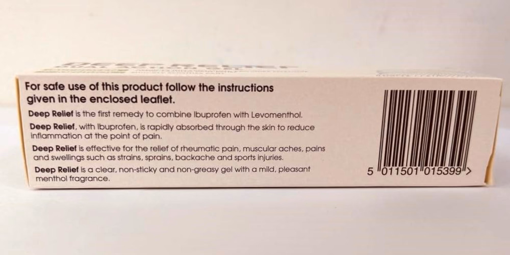 Deep Relief Dual Action Gel 100gm 2
