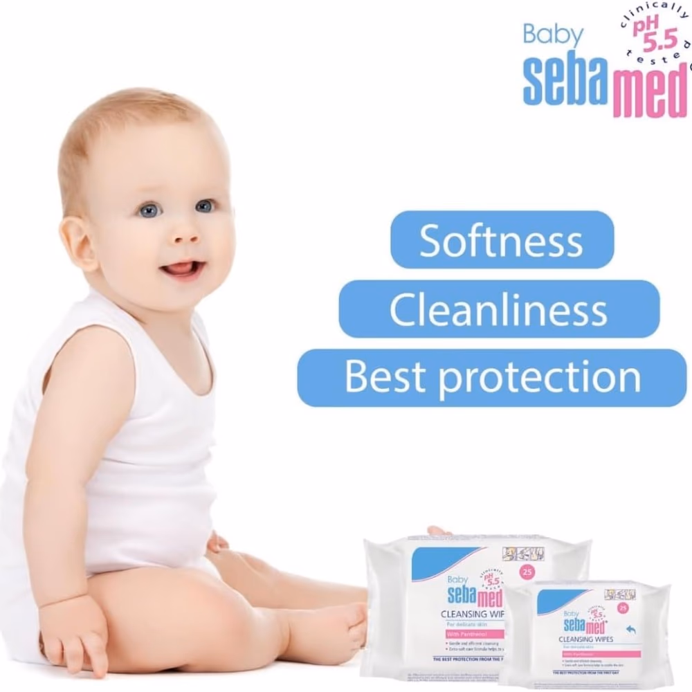 Sebamed Baby Wet Wipes 25s 3