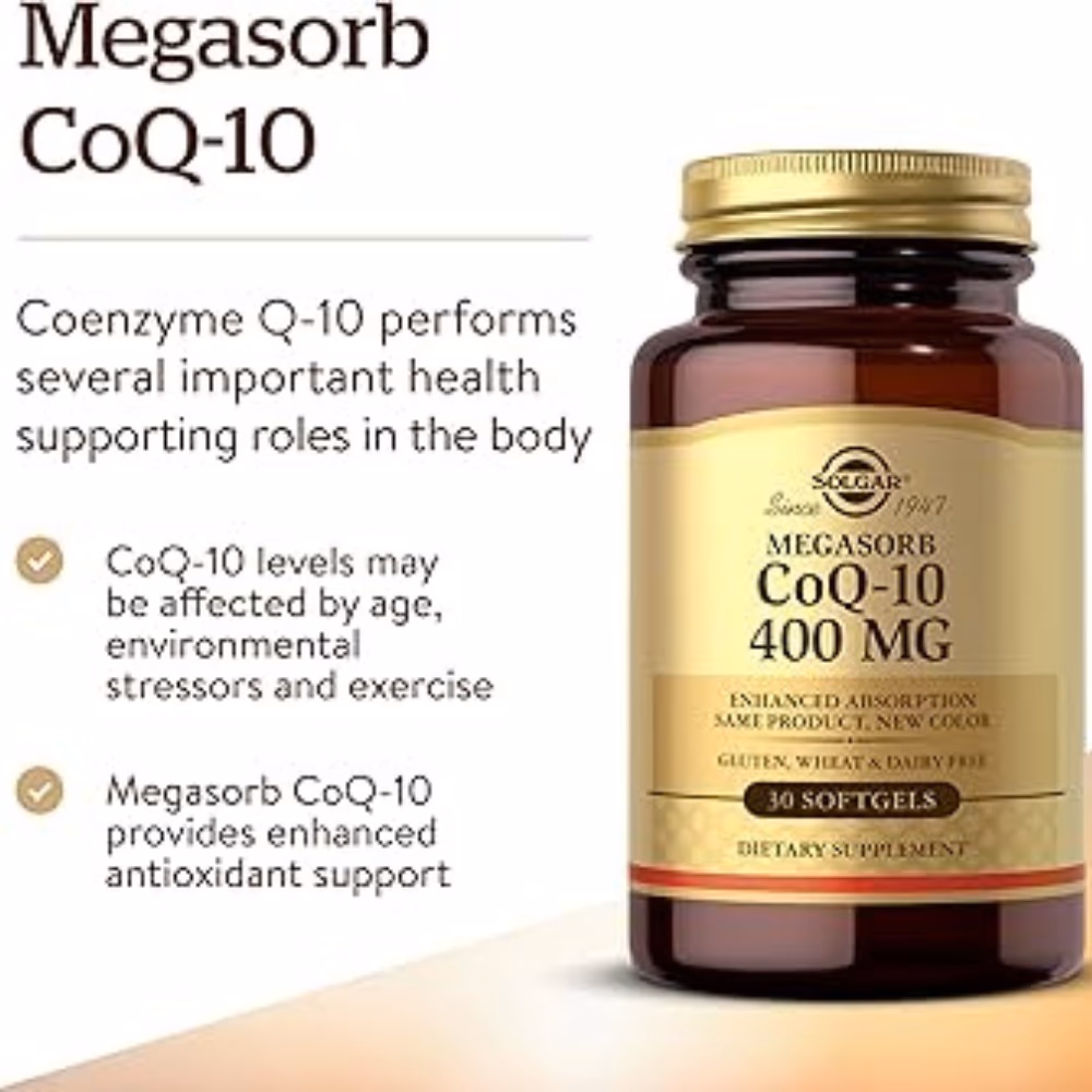 Solgar Megasorb CoQ-10 400 mg 60 Softgels 2