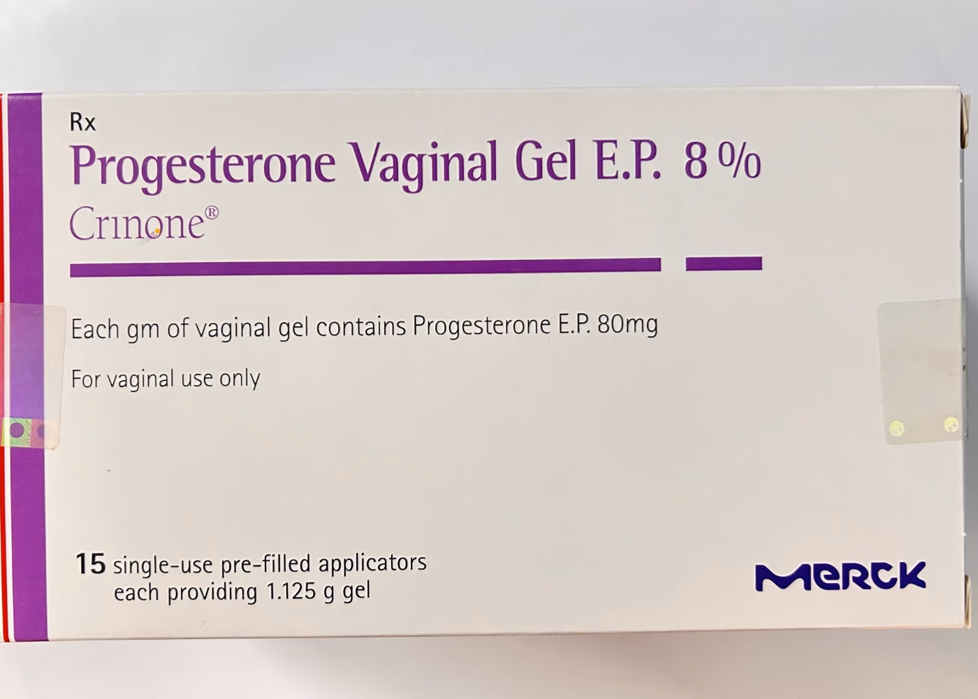 Crinone 8% Vaginal Gel 15 Applications 3
