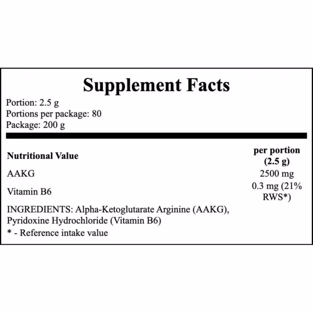 Fitmax Base Line Arginine AKG 200g 2