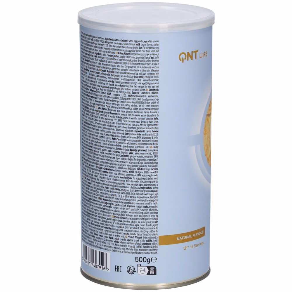 QNT Life Protein Pancake Natural 500g 3