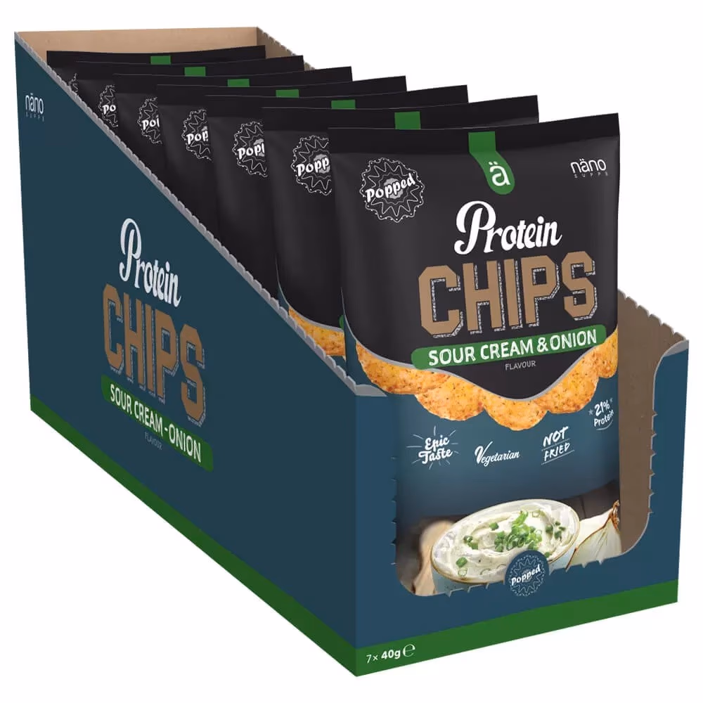 Nano Protein Chips Sour Cream and Onion 40g 5