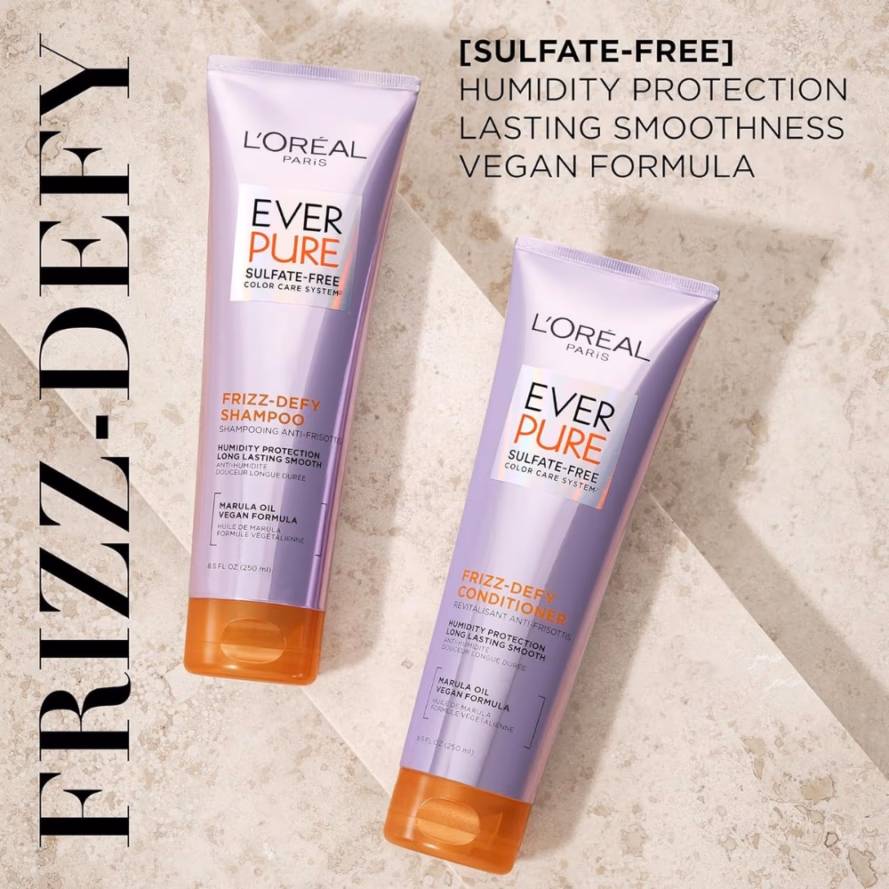 LOreal EverPure Frizz-Defy Shampoo 250ml  5