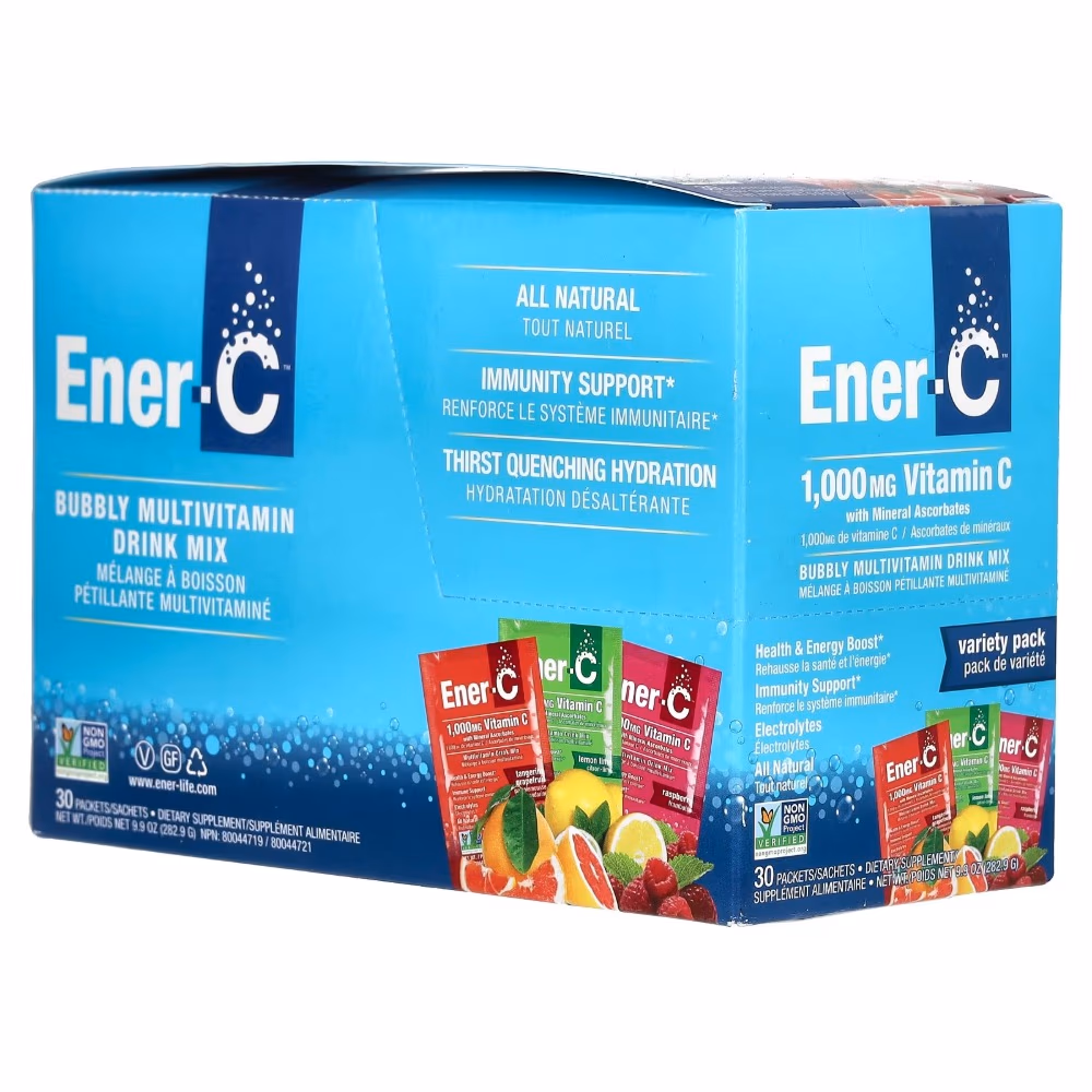 Ener-C Vitamin C 1000mg Multi Drink Bubbly 30s  4