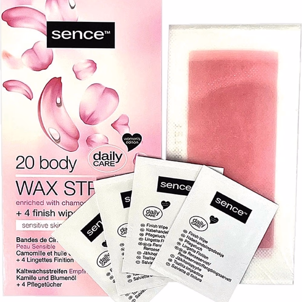 Sence Sensitive Skin Wax Strips 20s 3