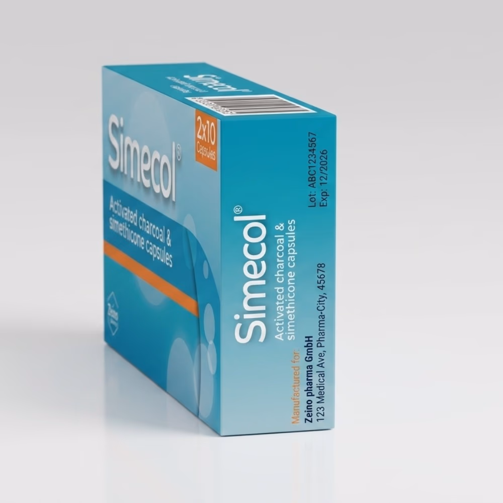 Simecol Ultimate 500mg Capsules 20s 2