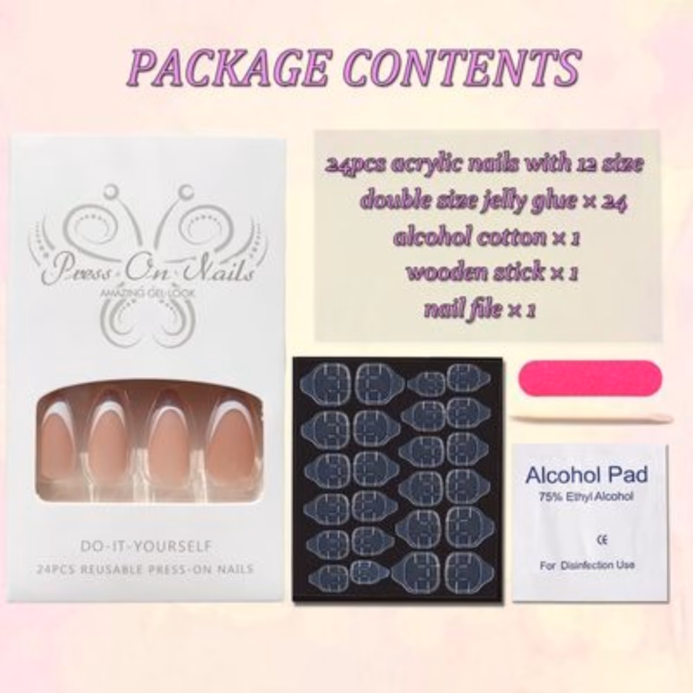 Elegant Touch French 109 Nails 24s 4