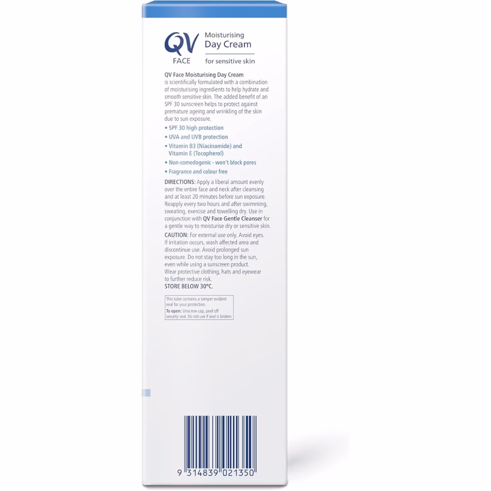 QV Face Moisturising Day Cream SPF30 75g 4