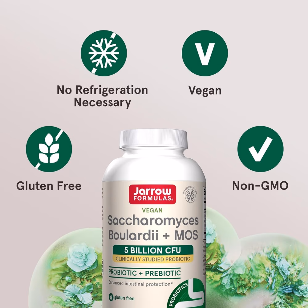 Jarrow Saccharomyces Boulardii + MOS - 90 Capsules 5