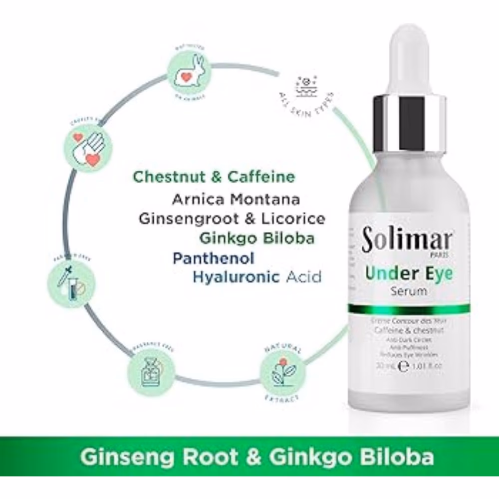 SOLIMAR Under Eye Serum 30ML 2