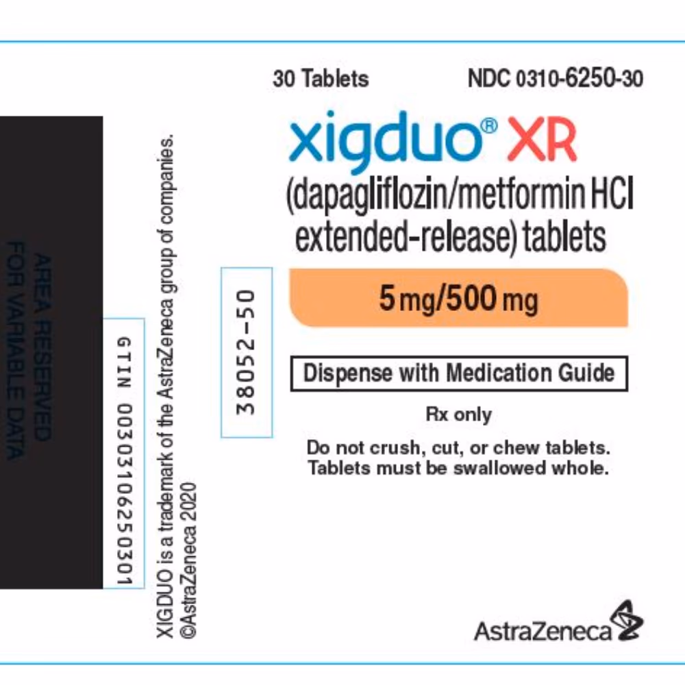 Xigduo XR 5mg/500mg | Pack of 30 Tablets 2
