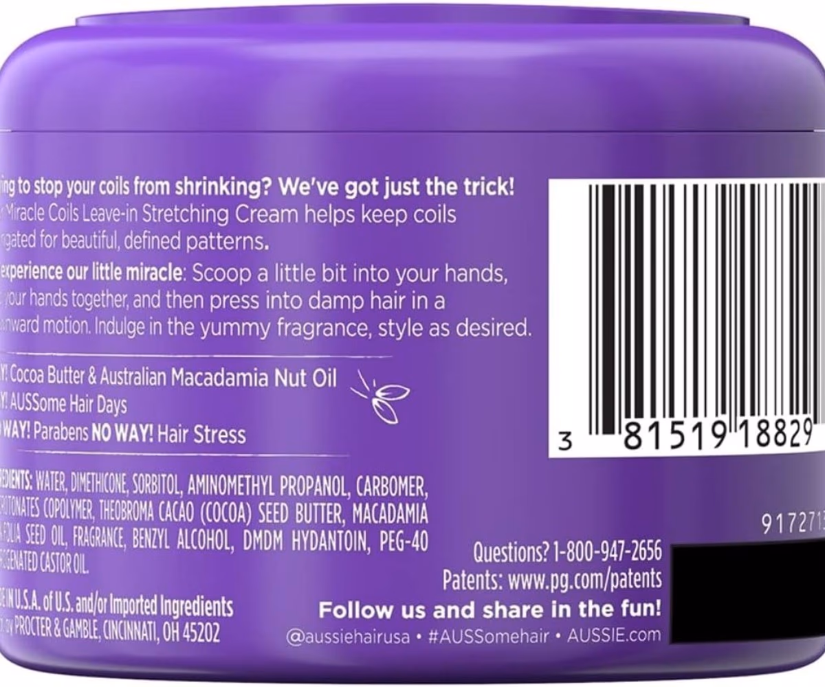 Aussie Miracle Curls Stretch Cream 225Ml 2