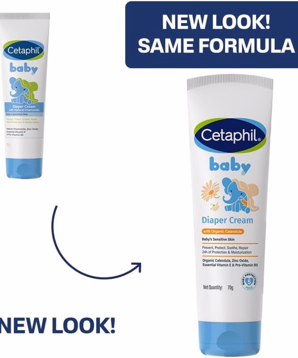 Cetaphil Baby Diaper Cream with Calendula 70gm 5