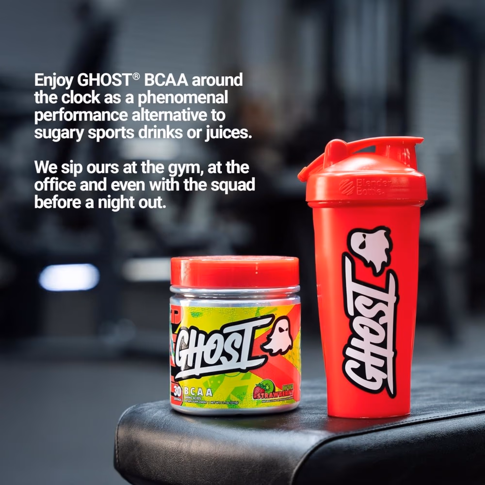 Ghost BCAA Kiwi Strawberry 315GM 4