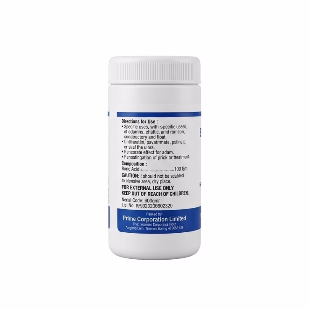 Prime Boric Acid Powder 100Gm 2