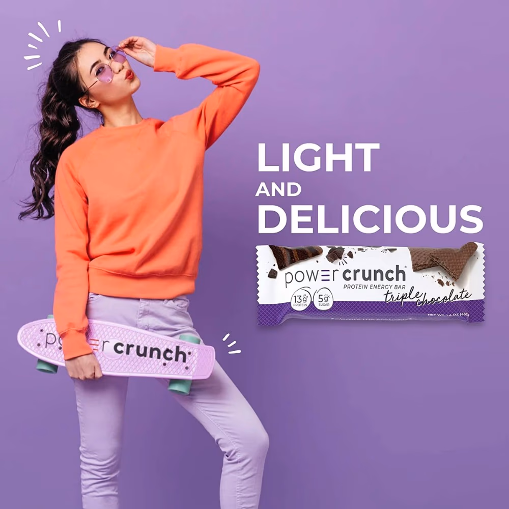 Power Crunch Bar Triple Chocolate 60g 3