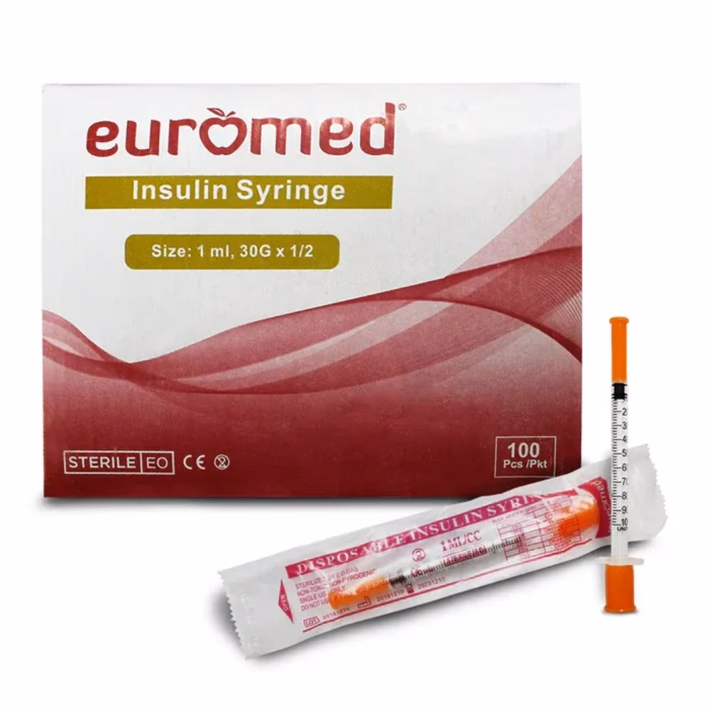 Euromed Disposable Syringe 10ML 2