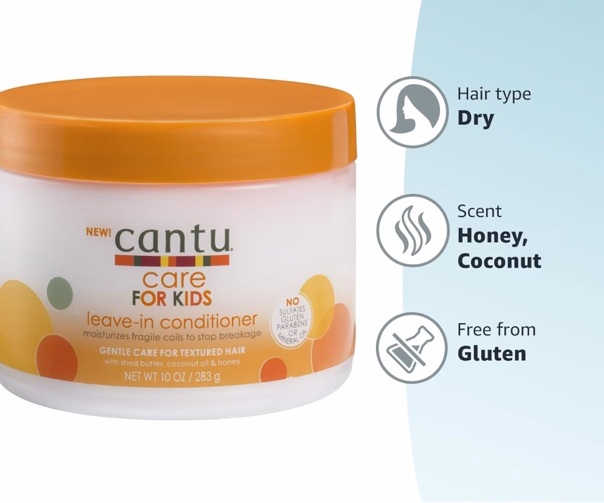 Cantu Leave-In Conditioner for Kids 283g 2