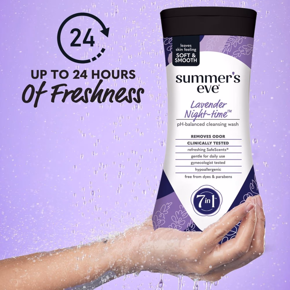 Summer’s Eve Cleansing Wash Night Lavender 354ml 2