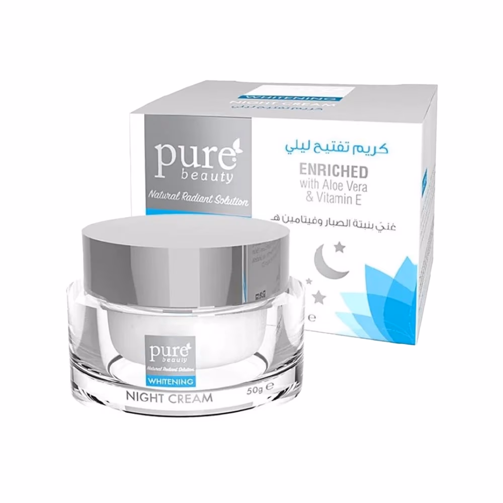 Pure Beauty Whitening Night Cream 50g  4