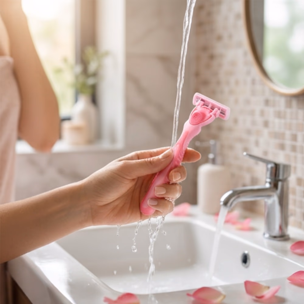 Sence Shaving System + 3 Cartridges | Precision Razor with Extra Blades for Smooth, Comfortable Shaves 3