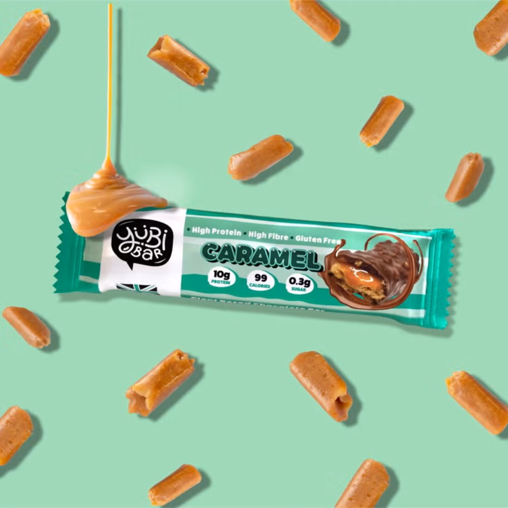Yubi Protein Bar Caramel 35g 4