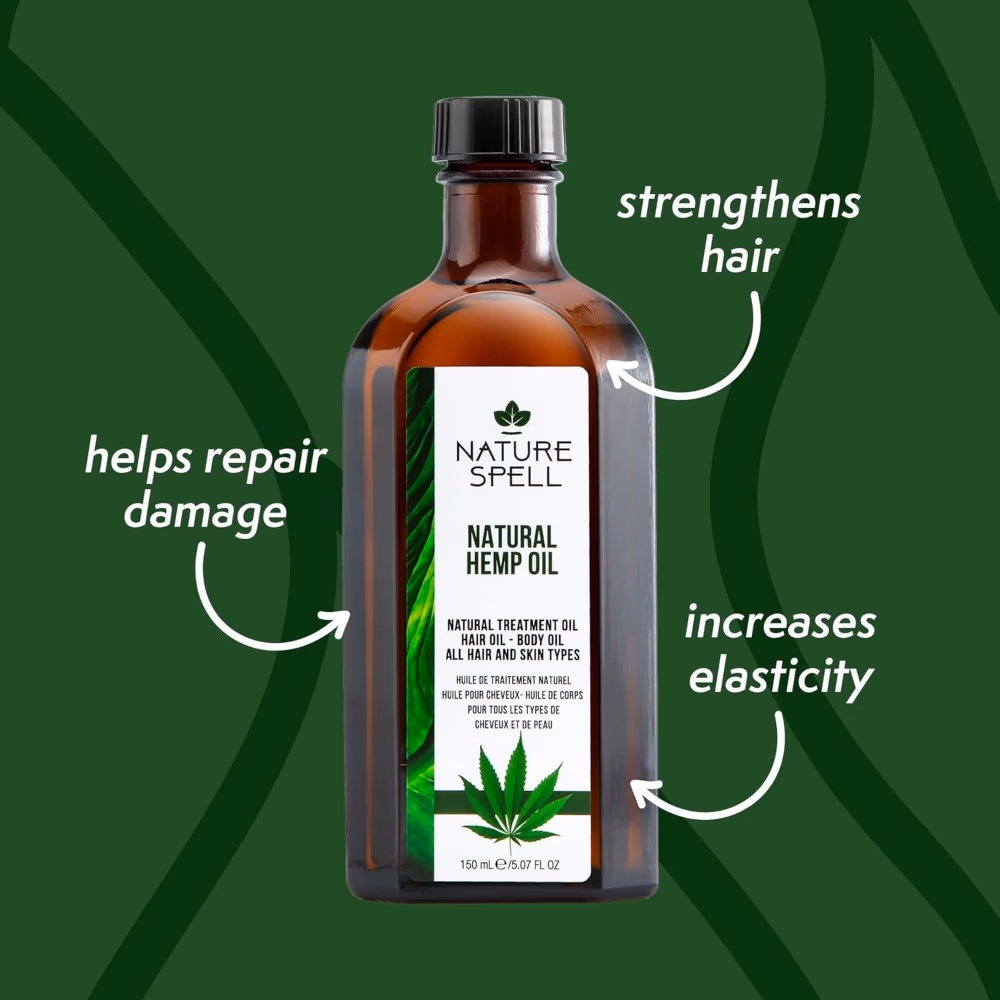 Nature Spell Natural Hemp Oil 150ml 2