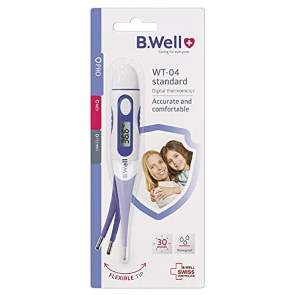 B.Well Digital Thermometer with Flexible Tip - WT 04 Standard 3