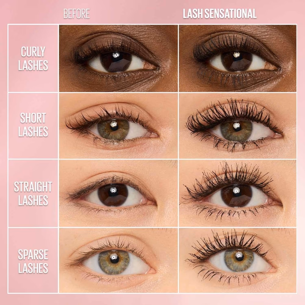 Maybelline Lash Sensational Mascara 704 Very Black 9ml 4