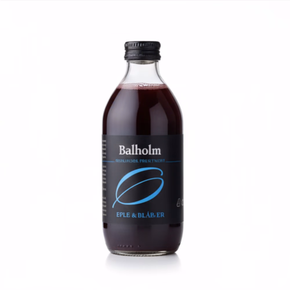 Balholm Apple & Blueberry Juice 0.33L 4