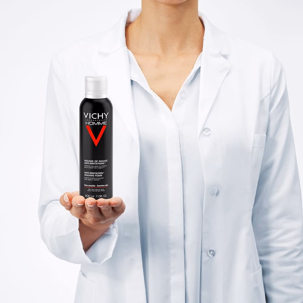 Vichy Homme Anti Irritation Shaving Foam 200ML 3