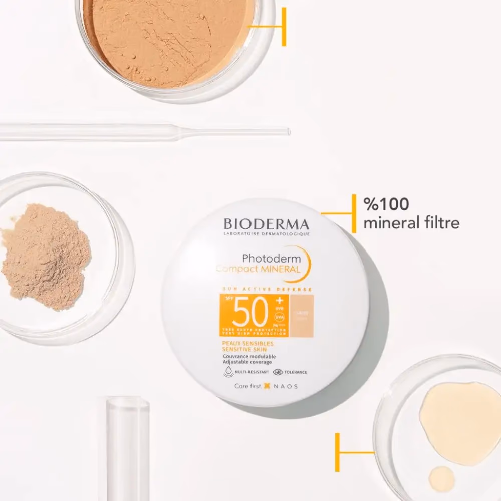 Bioderma Photoderm Compact SPF 50+ Light tint 10g 3