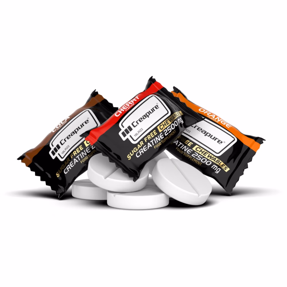 Amix Creatine Creapure 2500mg Sugar-Free Chewable 60 Tablets  2