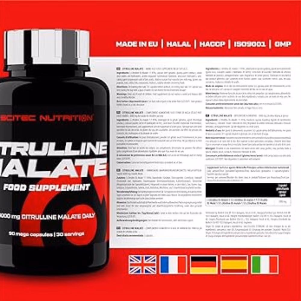 Scitec Citrulline Malate Caps – 90 Caps 2